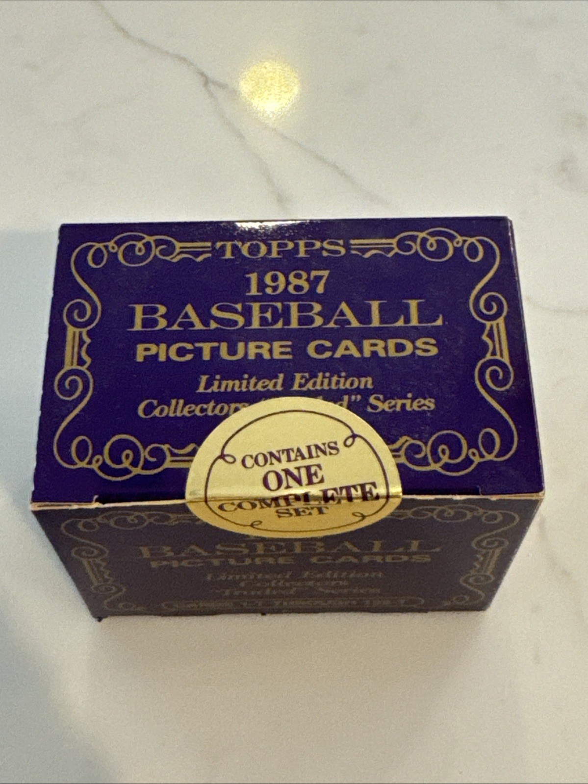 1987 Topps Tiffany Traded Baseball Set – Factory Sealed Limited- RARE!1T-132T