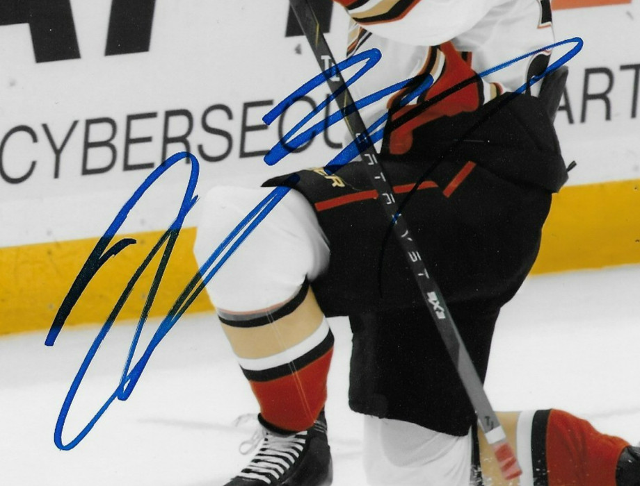 Signed Mason McTavish Anaheim Ducks Autographed 8×10 Photo #1 Original