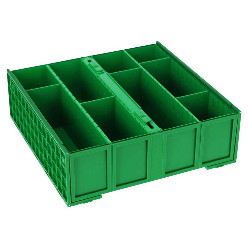 BCW Green Plastic 3200 Count Collectible Baseball Trading Card Storage Bin