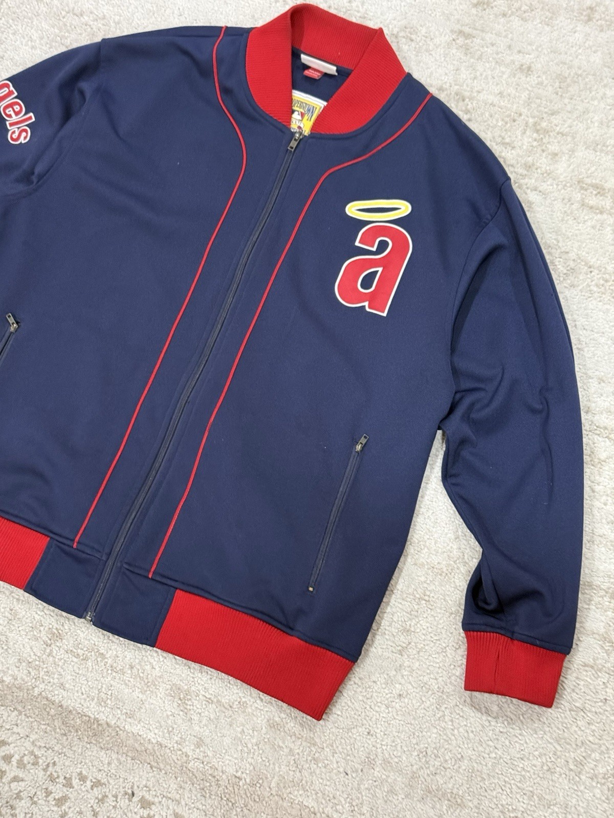 Anaheim California Angels Jacket XL MLB Jacket Baseball Cooperstown Collection