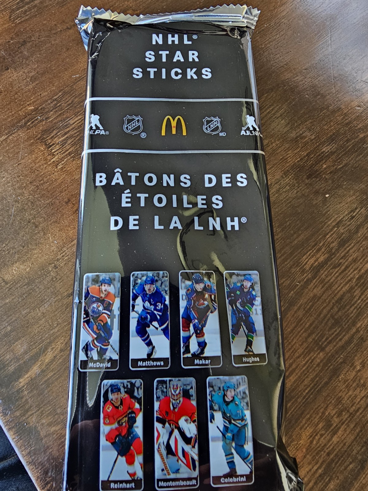 Austin Mathews McDonald’s NHL Star Sticks 2025-2026 Canada Exclusive Mini Stick