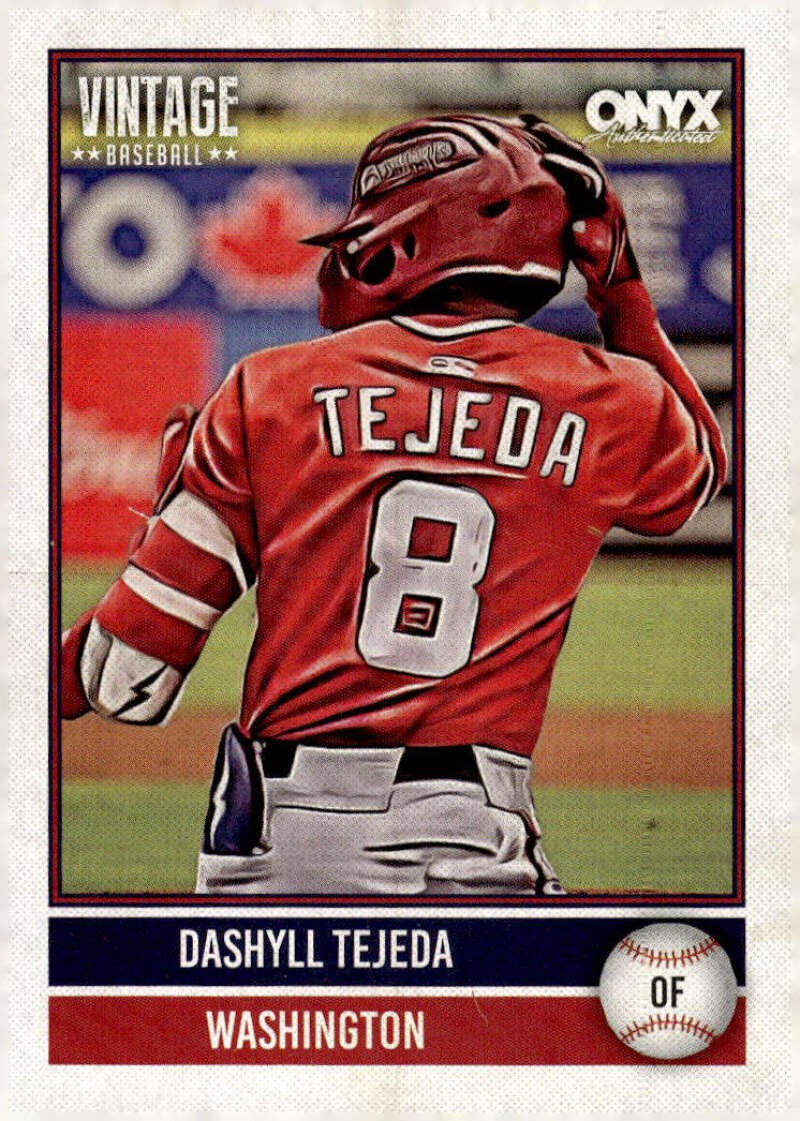 DASHYLL TEJEDA RC 2026 Onyx Vintage #OVRYJE ROOKIE Nationals MLB ID:166761
