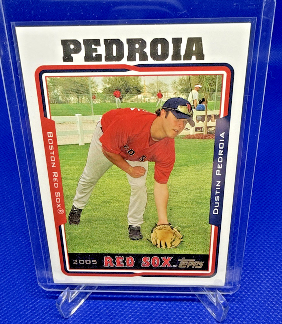 Dustin Pedroia 2005 Topps Factory Exclusive Red Sox Team Bonus Rookie RC #5