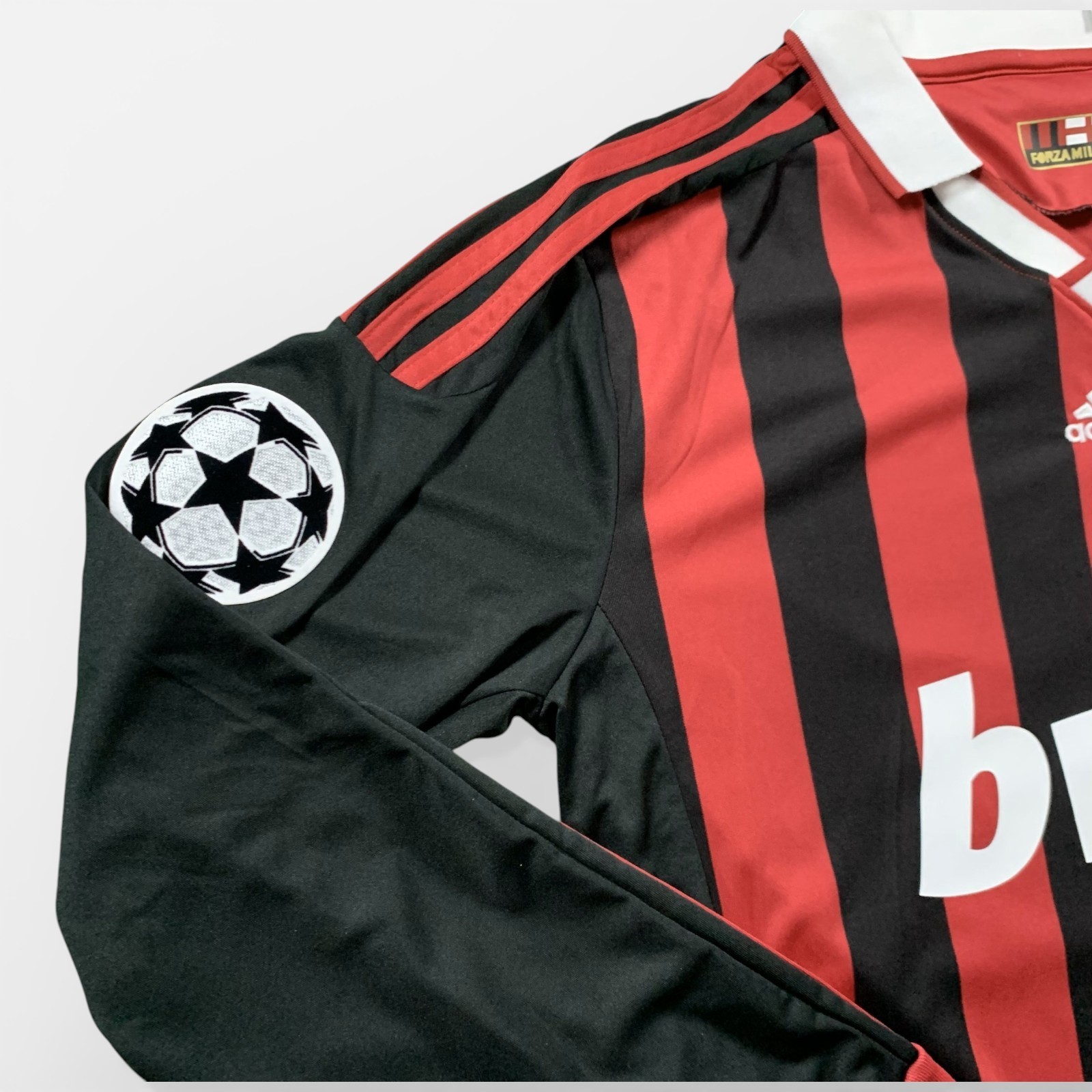 Ronaldinho #80 AC Milan 2009/10 Long Sleeve Jersey Retro – Men’s Sizes – New