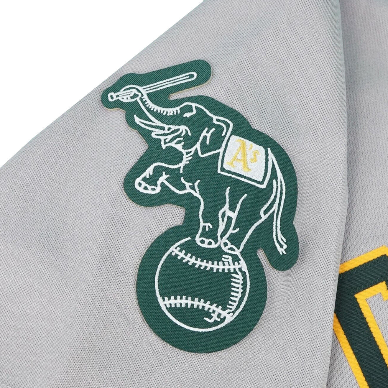 Rickey Henderson Oakland Athletics 1989 World Series Grey Road Men’s Jersey