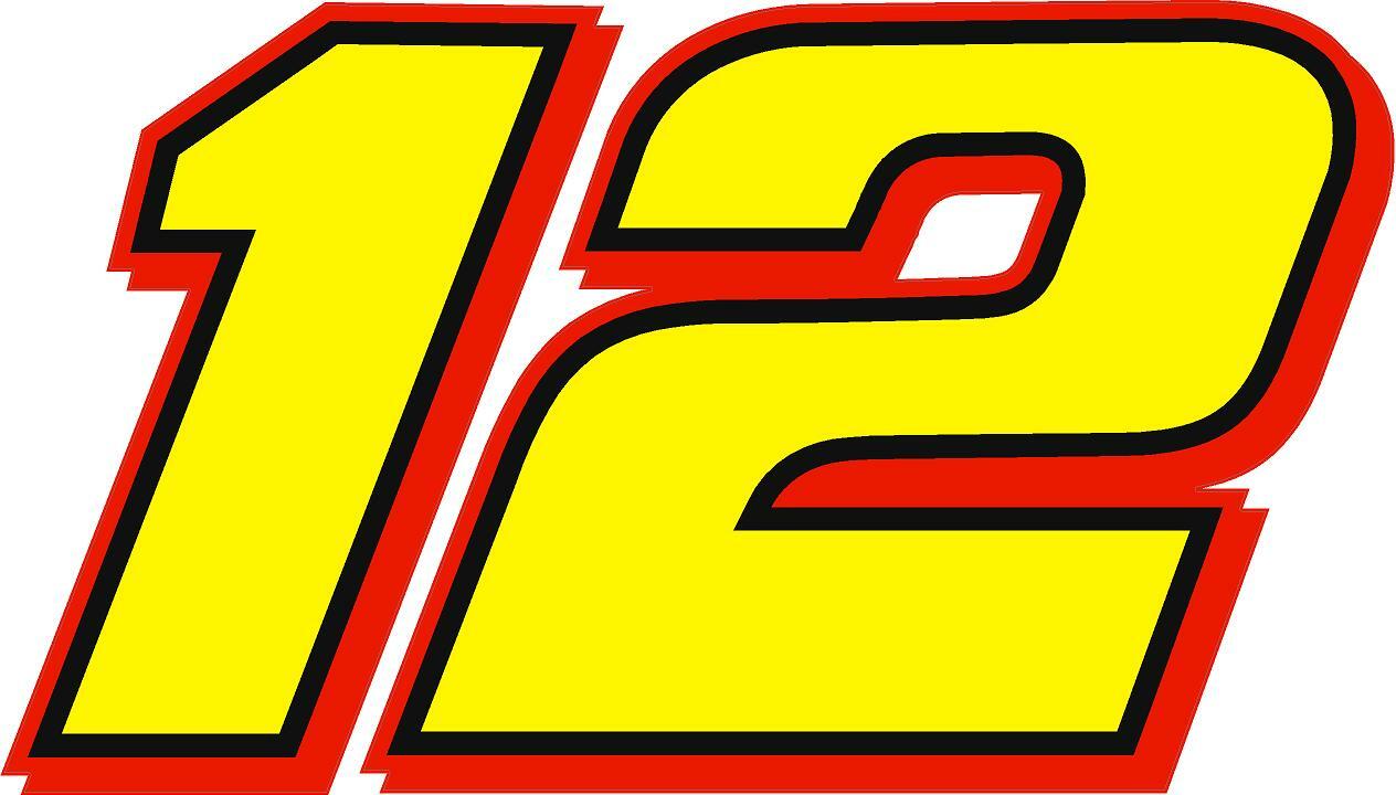 NEW FOR 2020 #12 Ryan Blaney Racing Sticker Decal Sizes SM-XL Various colors