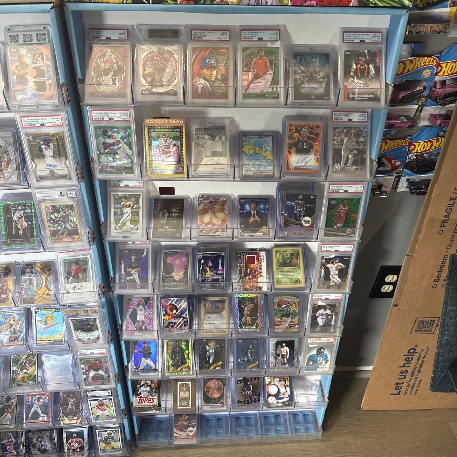 150 random sports cards unsearched massive estate sale autos patches psa 10s mor