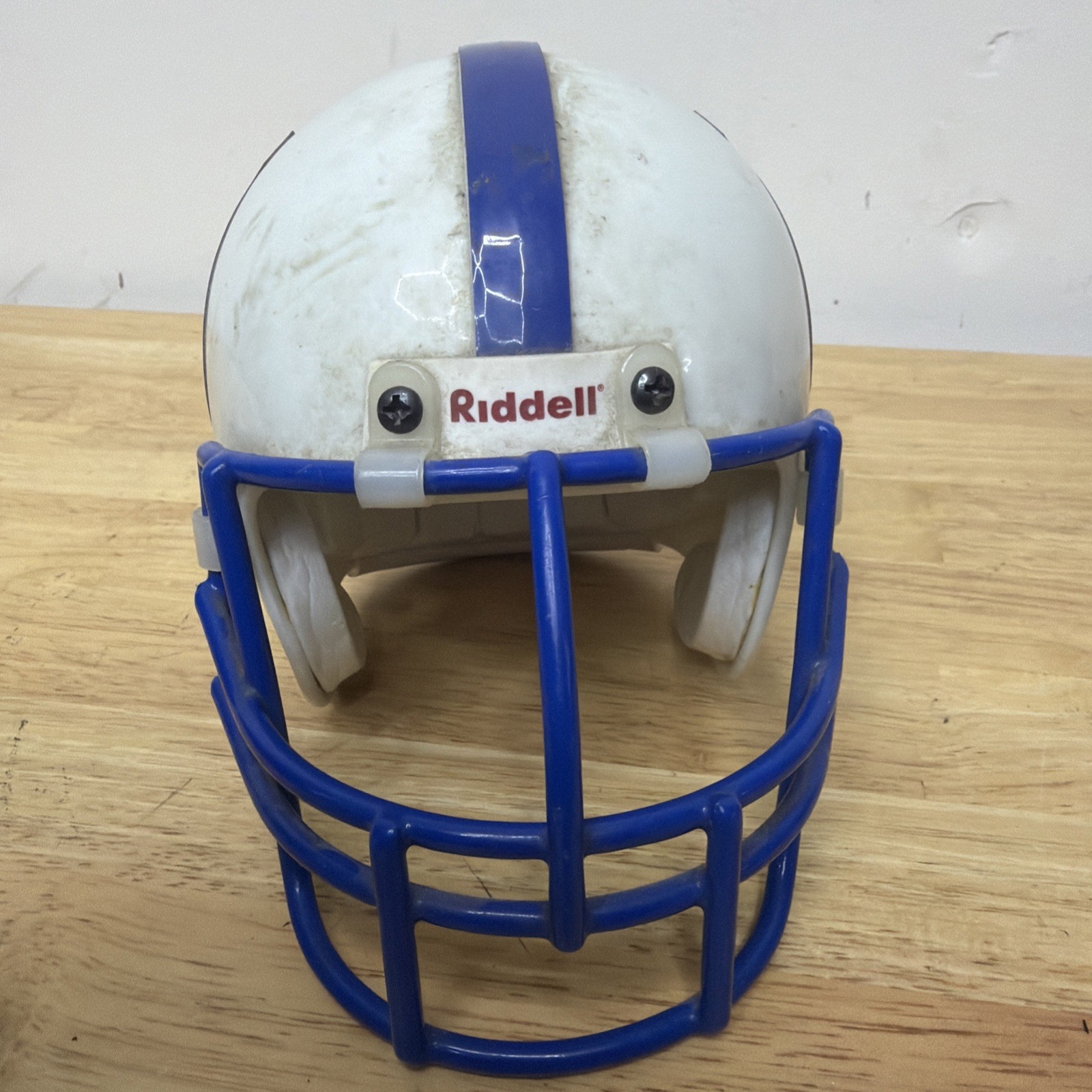 2004-19 Riddell NFL Throwback Mini Helmet Baltimore Colts Blue Facemask