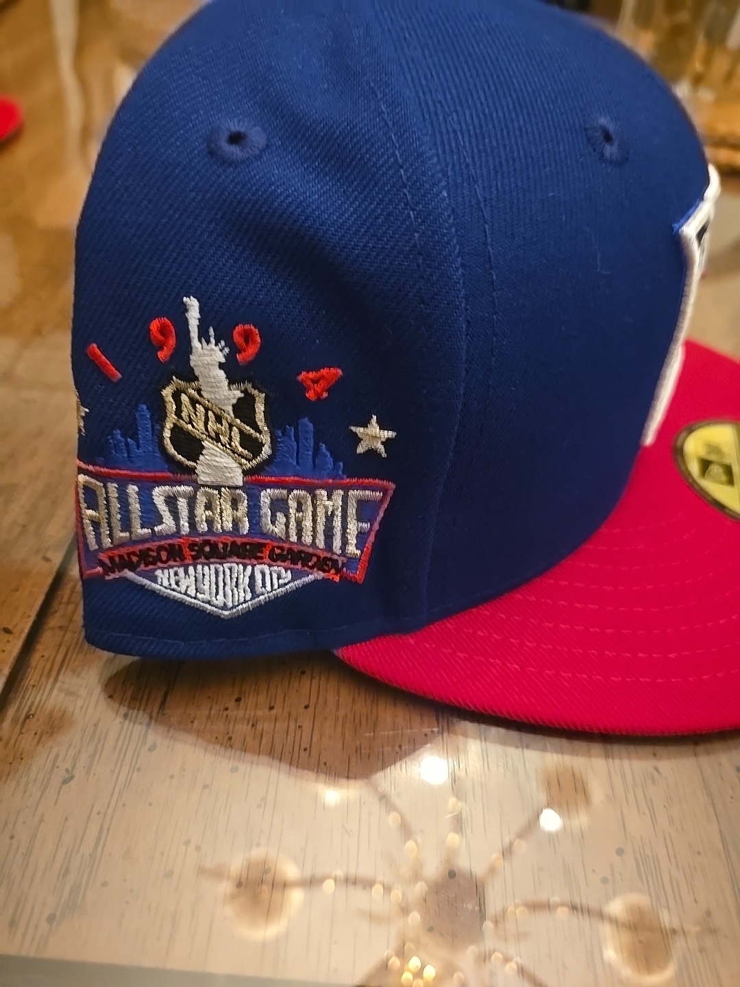 NewYork Rangers New Era Fitted Hat,NHL 595O 1994 All-Star Game NYC Exclusive…