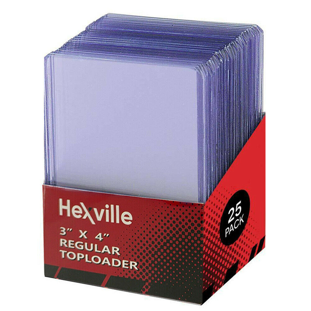 Card Sleeves Top loaders Holders Standard 3×4 25, 50, 100, 150, 200, 500 1000