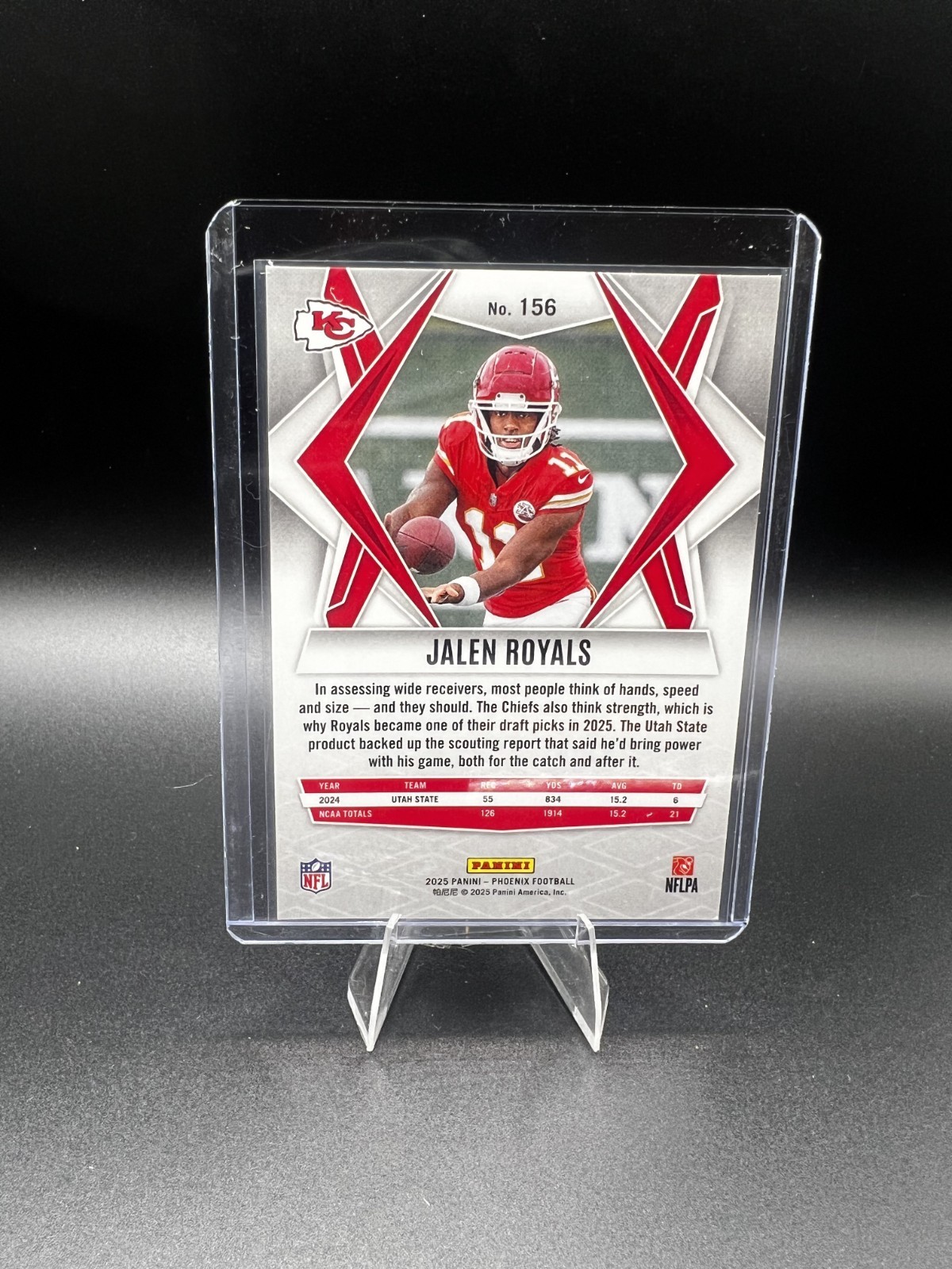 2025 Panini Phoenix – Rookies Jalen Royals #156 Silver (RC)