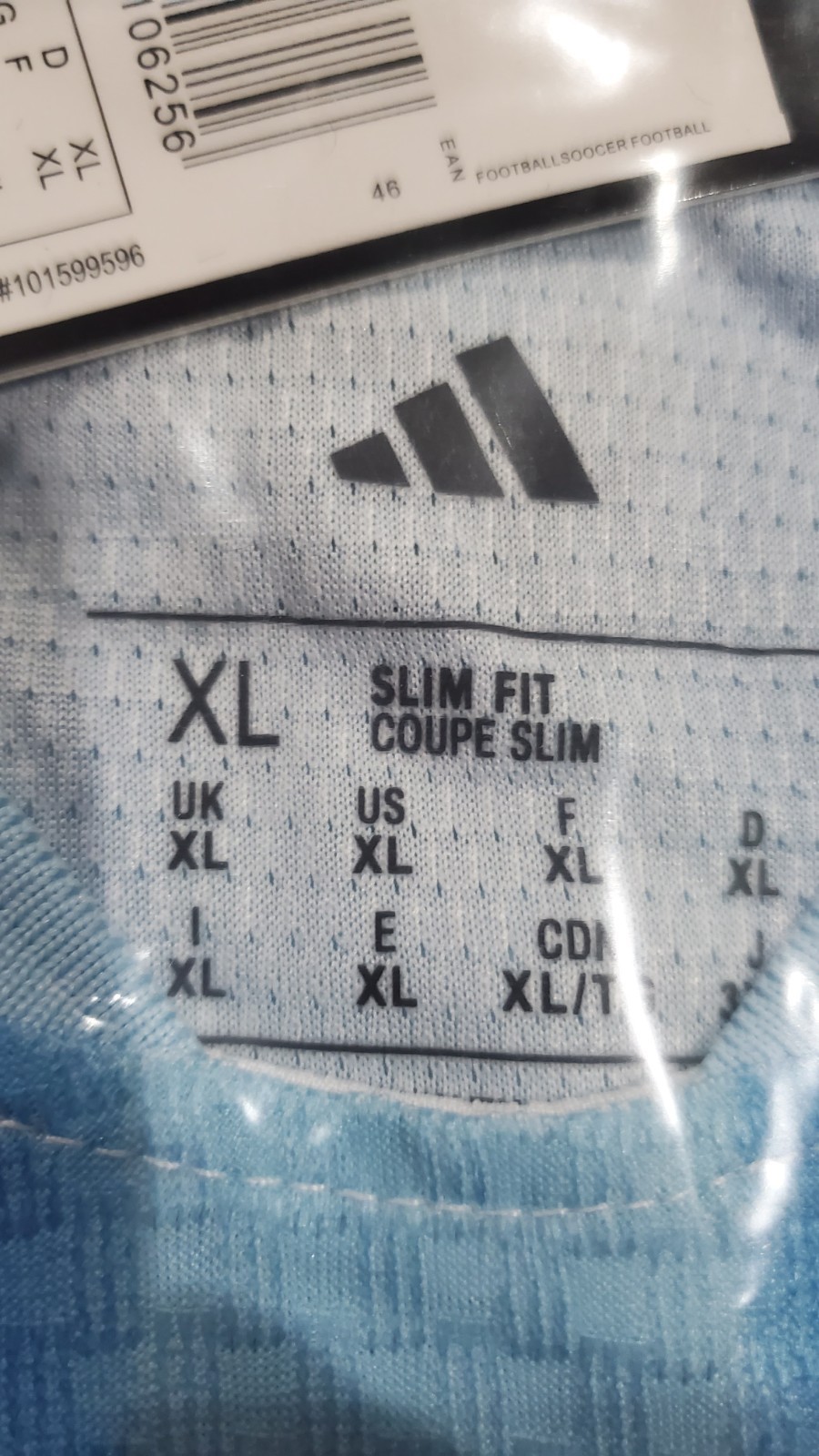 adidas Argentina World Cup 2022 Soccer Jersey size XL