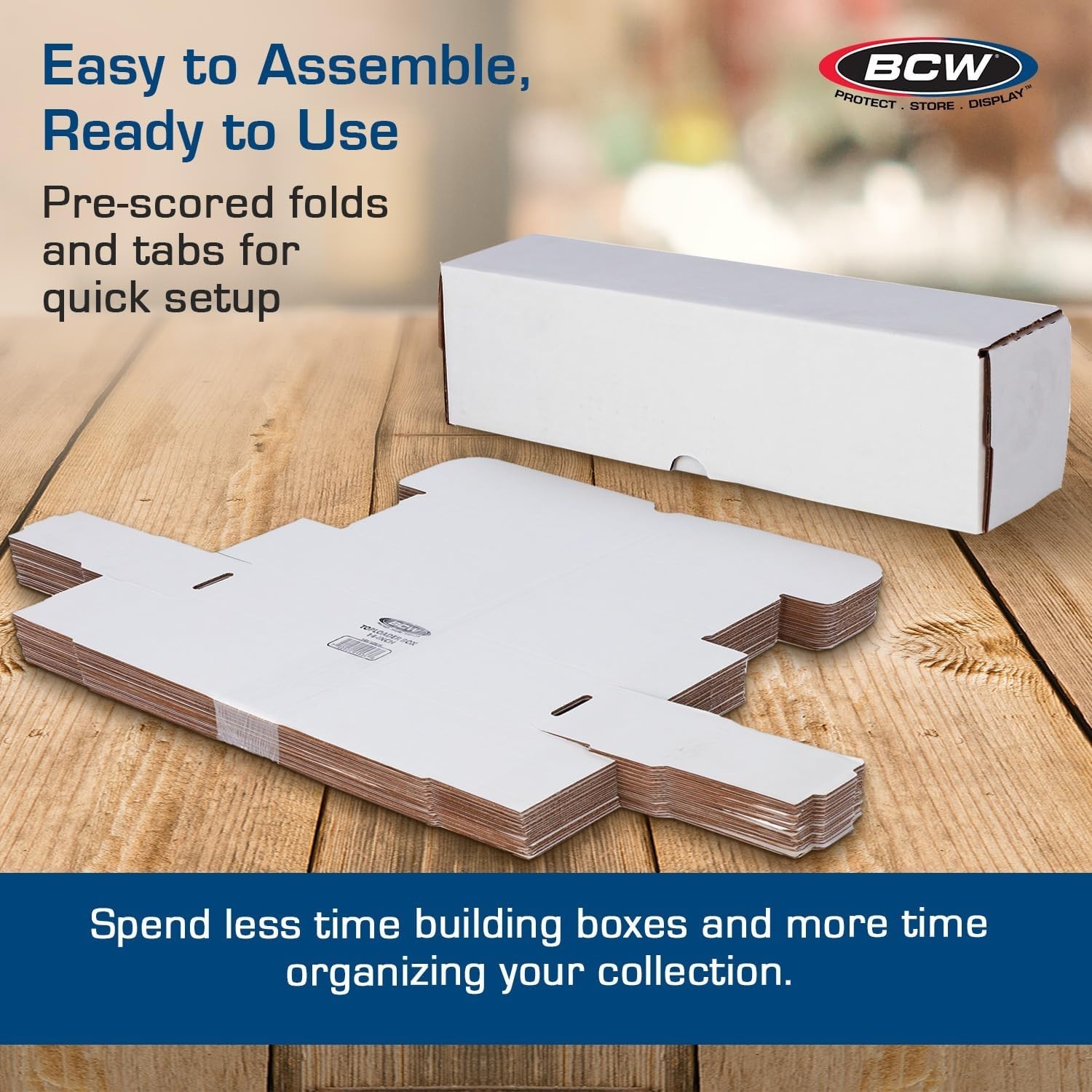 Efficient Flip Top 14-Inch Toploader Storage Box for 210 Sports & Gaming Cards