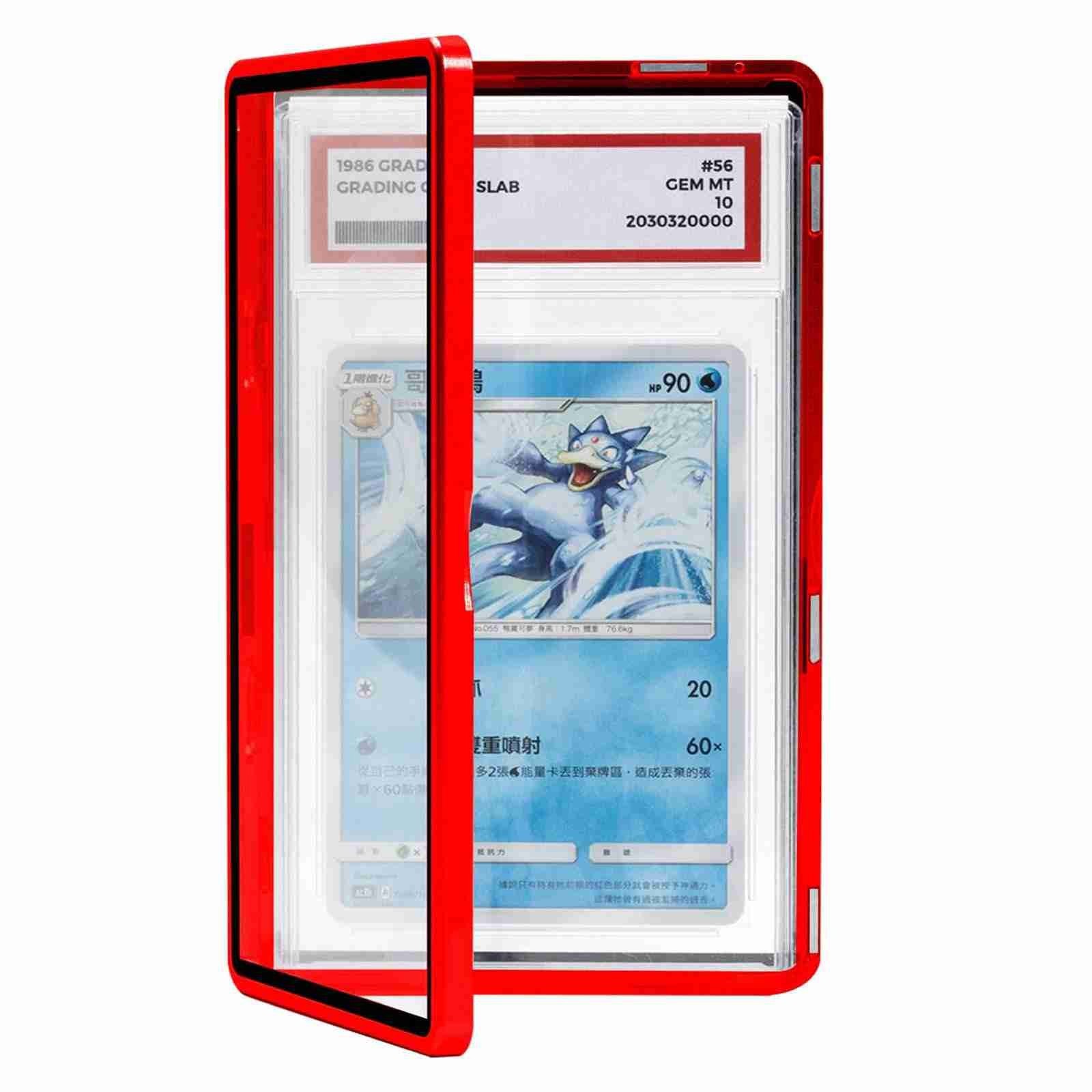 1-5PCS for PSA Slab Graded Trading Cards Protector Holder Magnetic Case Display