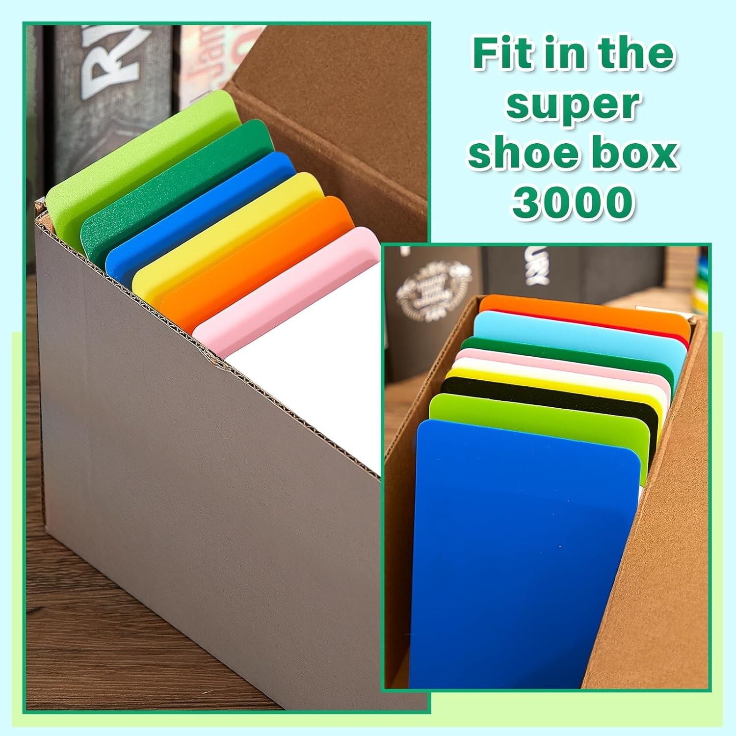 Durable PP Trading Card Dividers for Gaming – 2.7 x 4.2 Inch, 250 Pieces