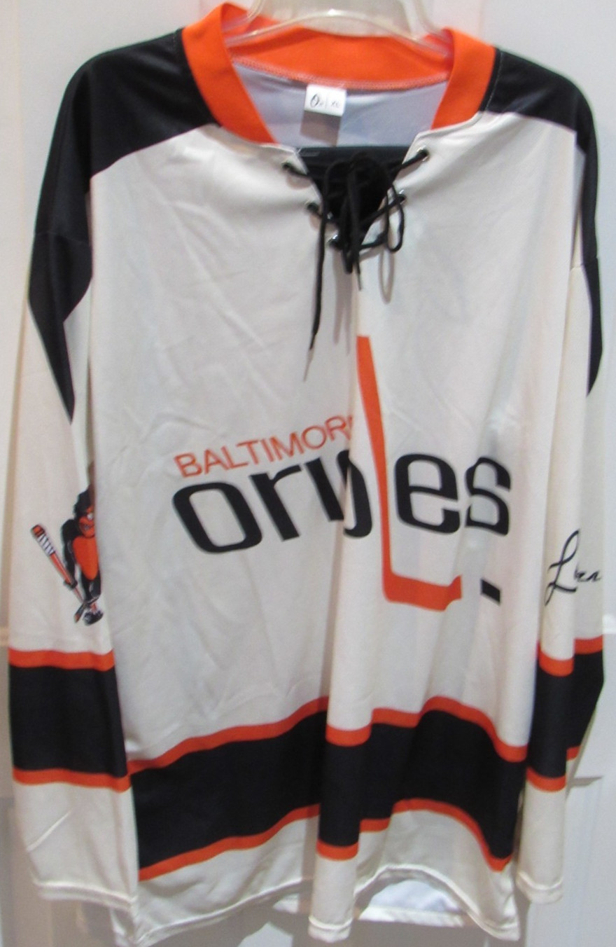 Baltimore Orioles Hockey Jersey Size ADULT XL – SGA 04/15/2026 MLB Baseball