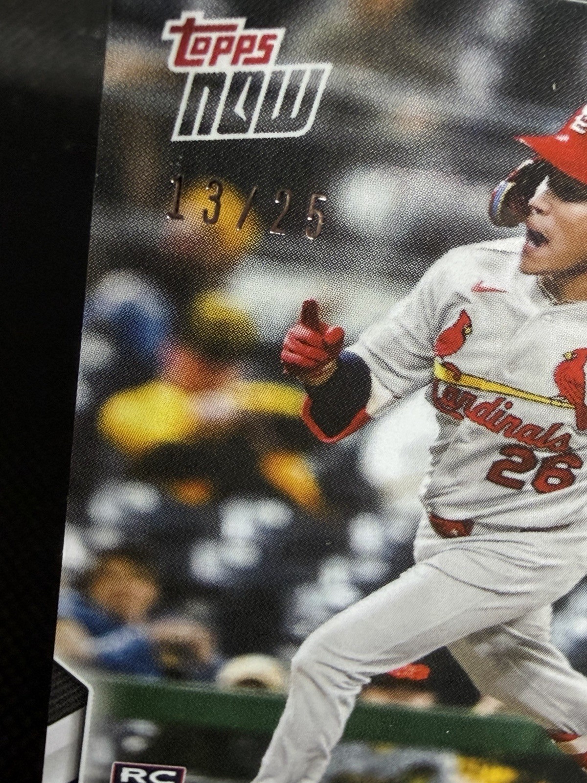 JJ Wetherholt RC Local Kid Hits HR – 2026 MLB Topps NOW Orange Foil /25 #134