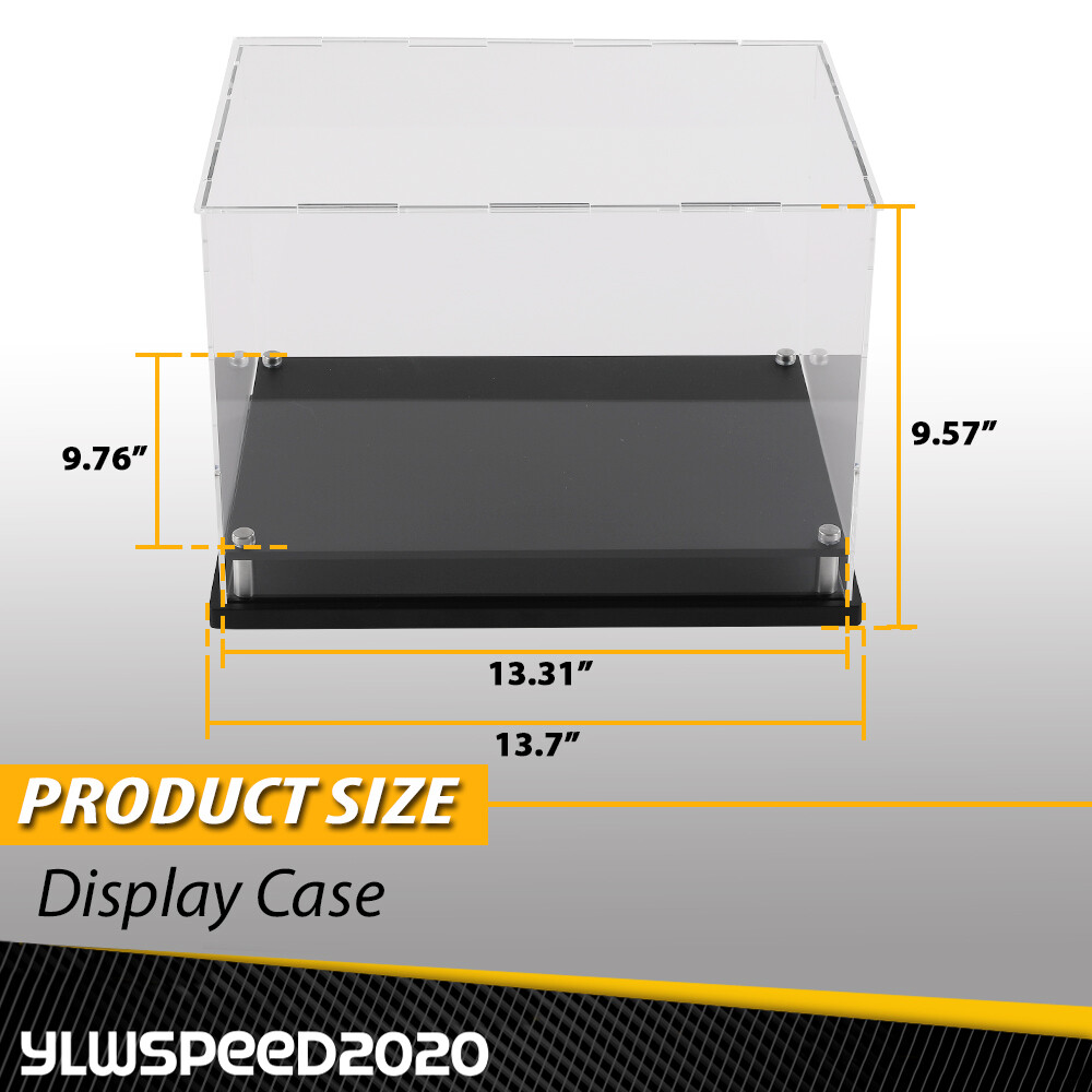 Box Glove Display Case Black Base Riser Stand for Full Size Boxing Glove Holder