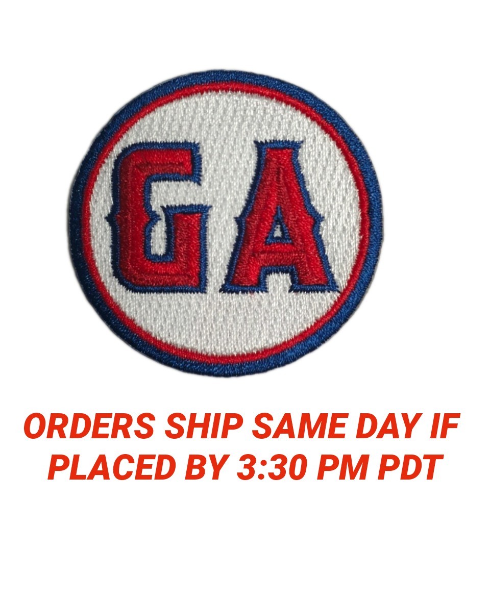 Los Angeles Angels Garret Anderson Memorial Jersey Patch – GA