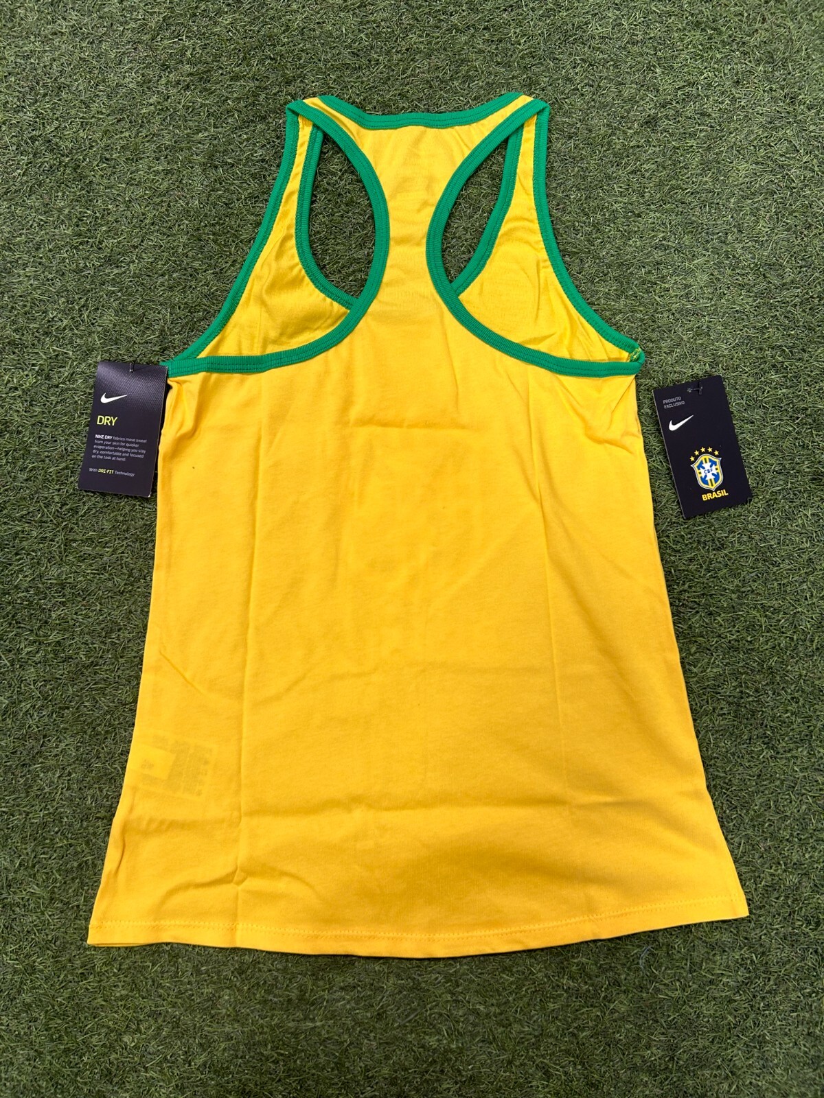 Nike Brasil 2018 Womens Tank Top – Yellow