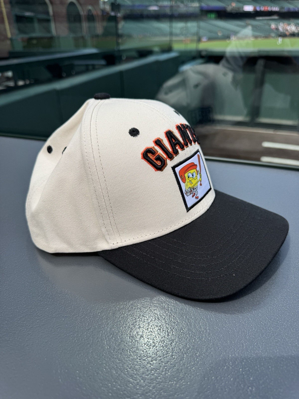 San Francisco SF Giants 2026 Spongebob Sponge Bob Square Pants Cap SGA 7/12/26