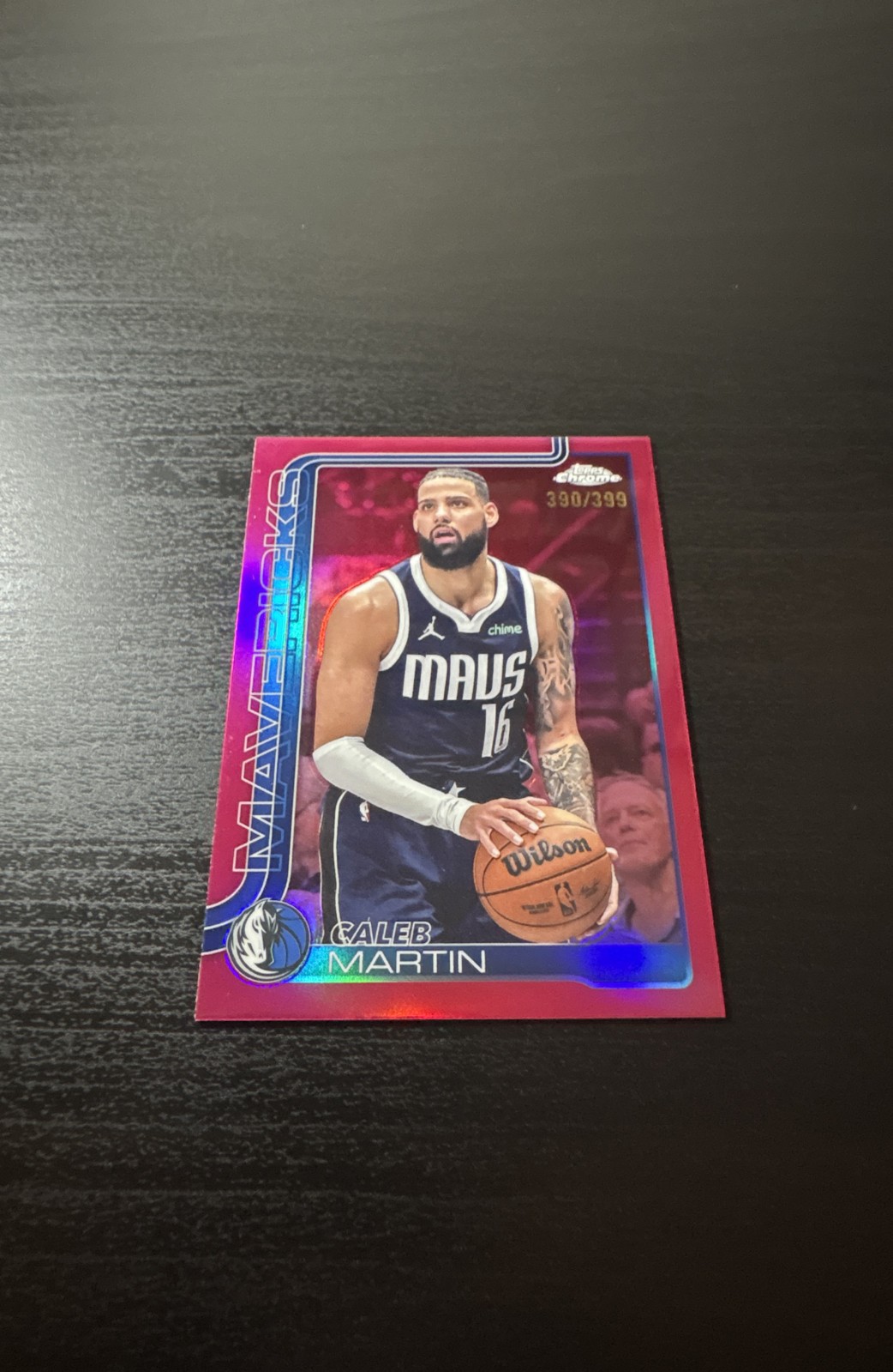 2025-26 Topps Chrome – Caleb Martin #87 Magenta Refractor /399