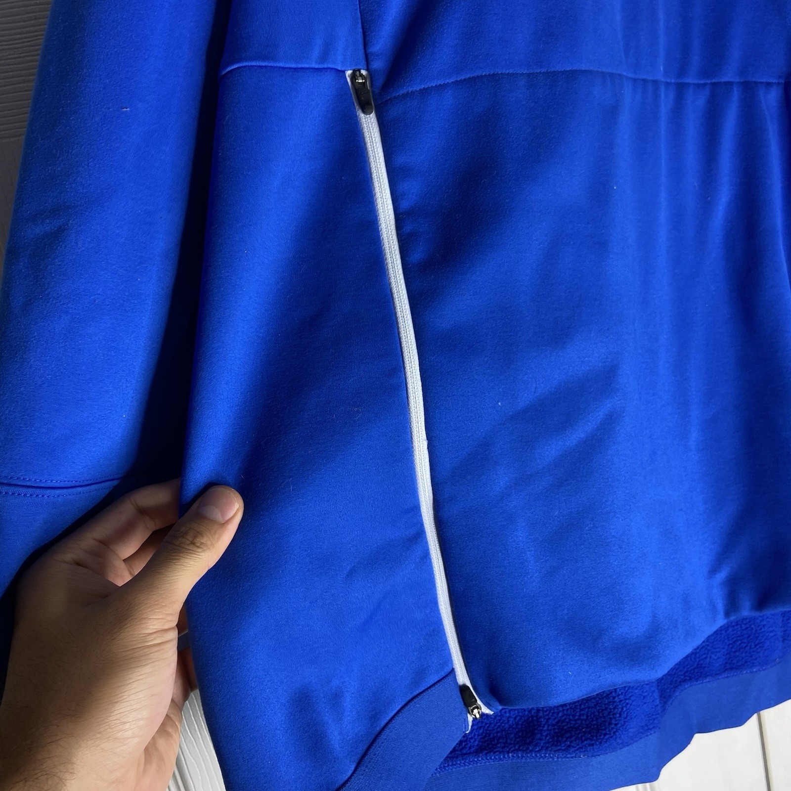 Nike Kentucky Wildcats Hoodie Sweatshirt Mens XL Blue Pullover Dri Fit UK Ball