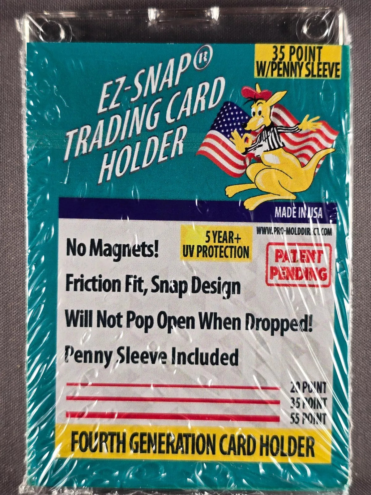10X Pro Mold 35 Pt. 4th Gen EZ-SNAP w/ Sleeve Card Holders No Magnets – USA