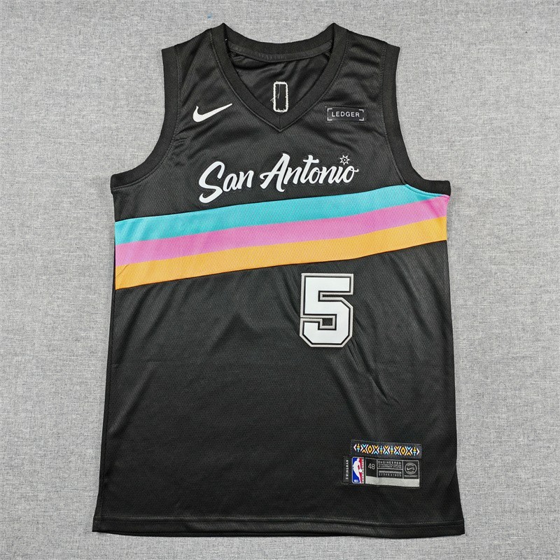 Free tax New 2026 Men’s #1 Wembanyama #5 Embroidered Jersey 9 colors SIZE S-2XL