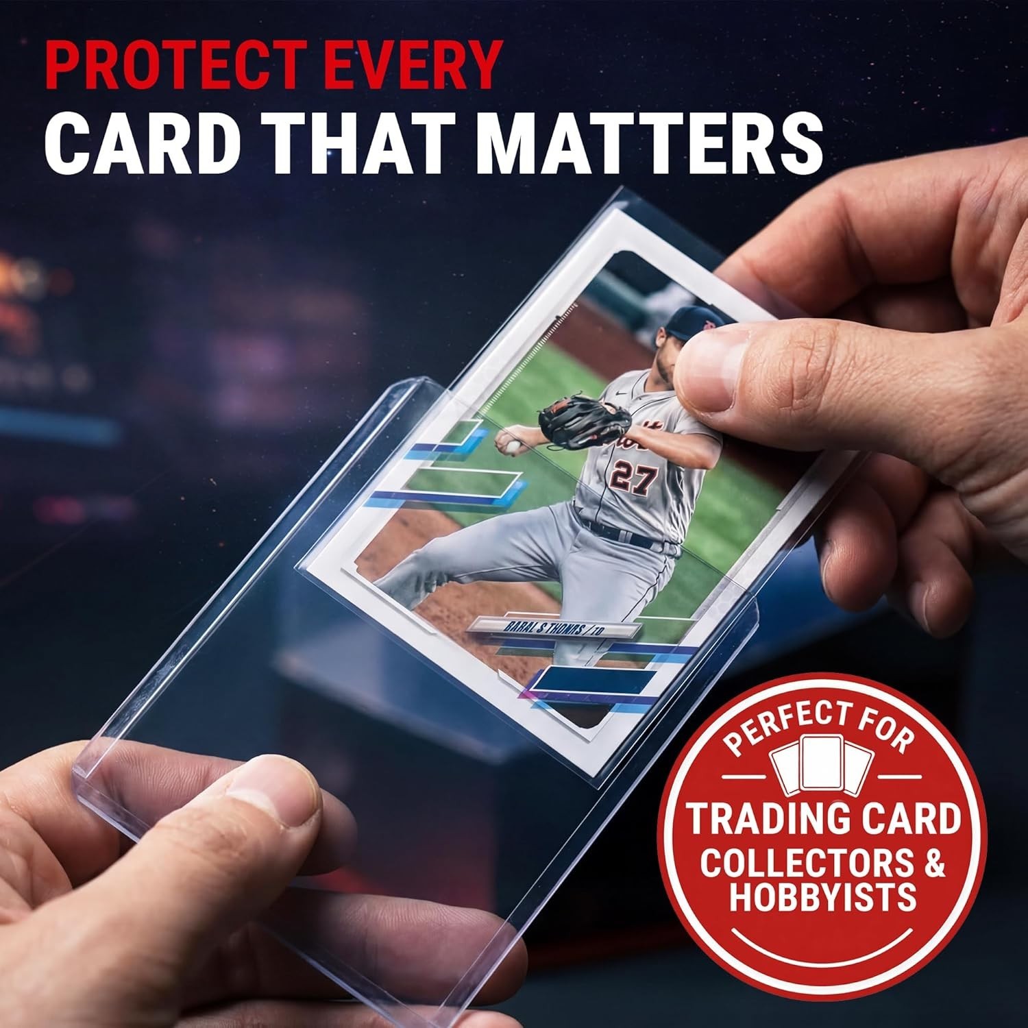 100 Clear Toploaders & Soft Sleeves for Trading Cards – Ultimate Protection