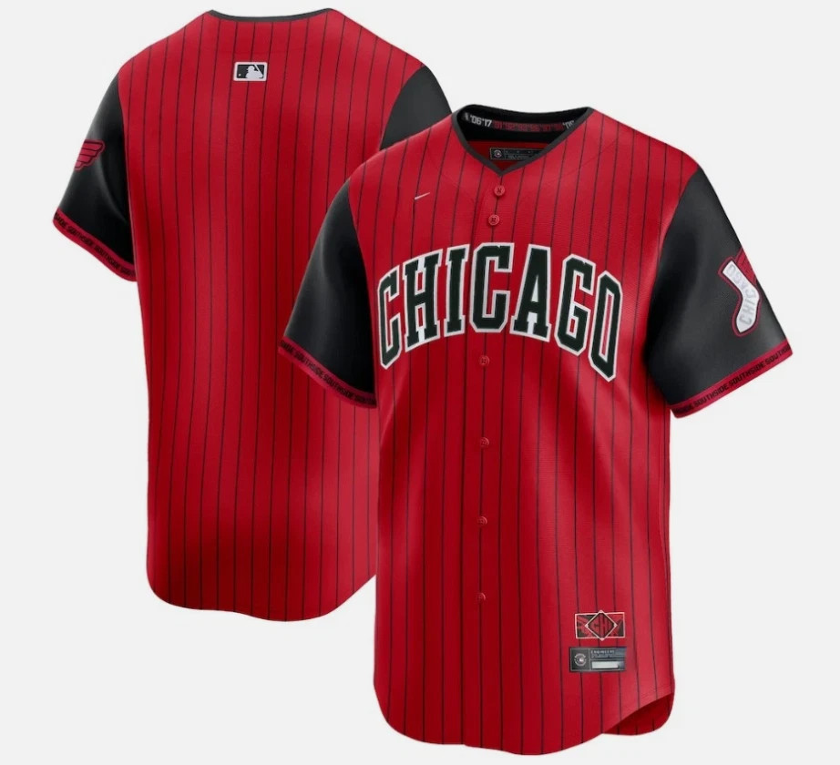 HOT ITEM! Men’s White Sox Red 2026 City Connect Jersey ALL SIZE S-5XL
