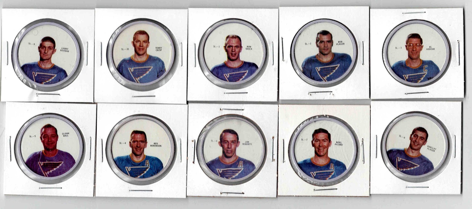 1968-69 Shirriff Hockey Coins Part Set Qty 111 Different Many HOF Players.