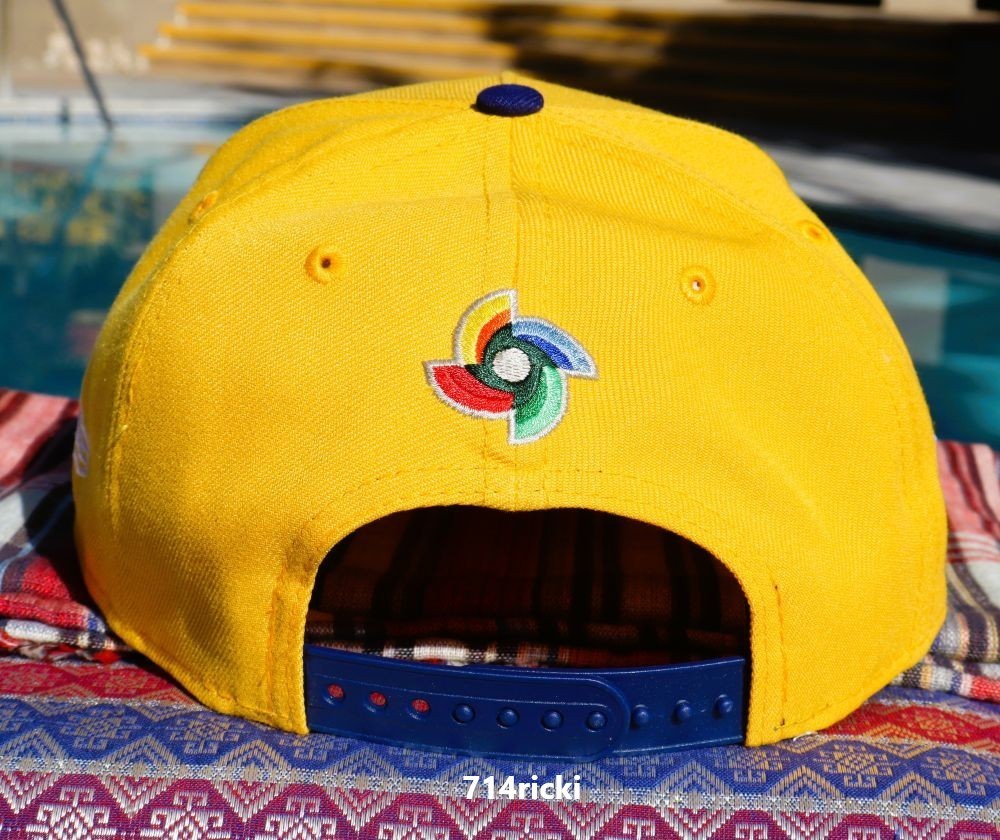 2026 WBC Colombia World Baseball Classic Snapback Hat New Era 9FORTY A-FRAME