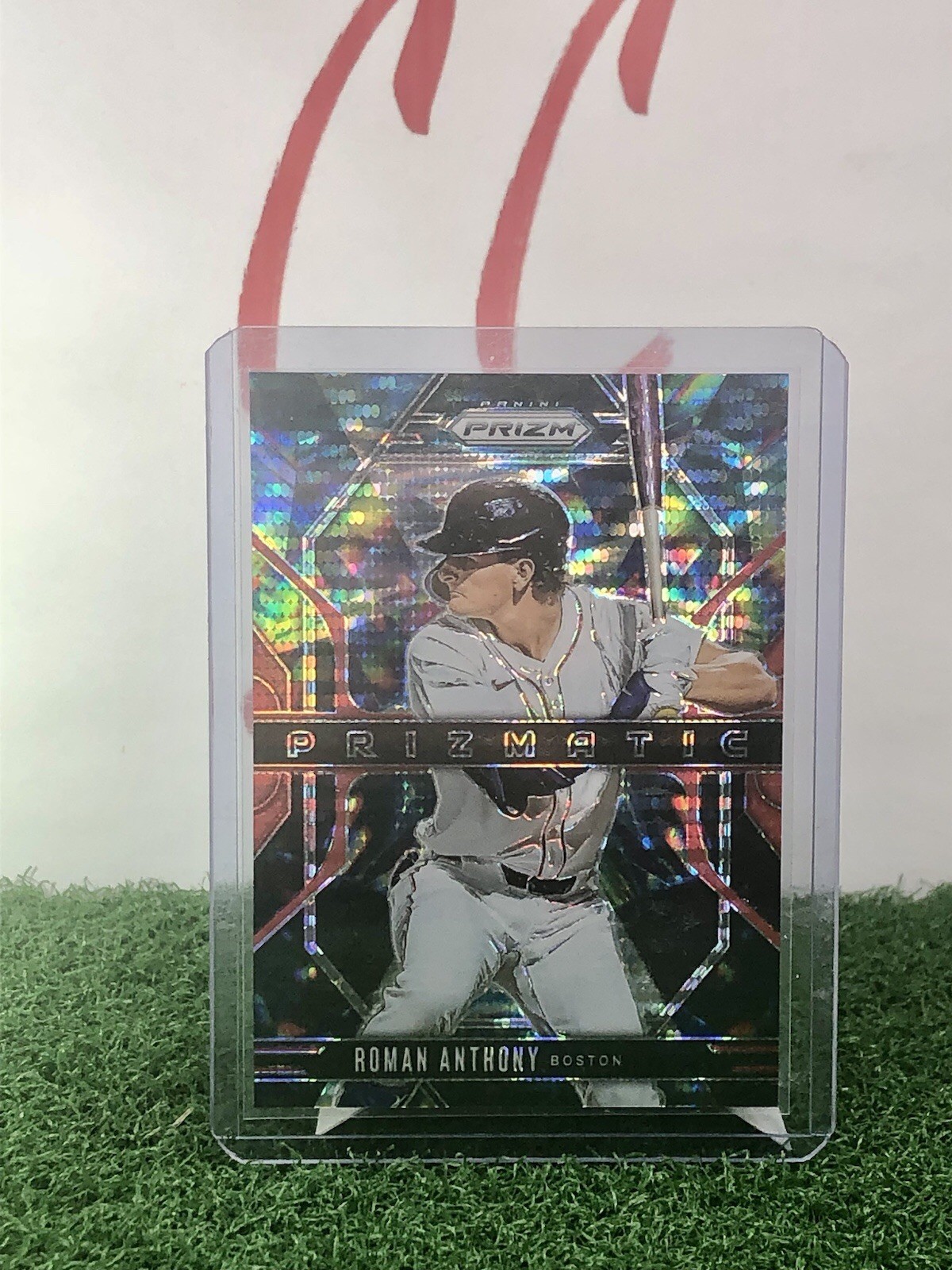 ROMAN ANTHONY RED PULSAR /399!! GEM MINT!! 2025 PANINI PRIZM PRIZMATIC 24