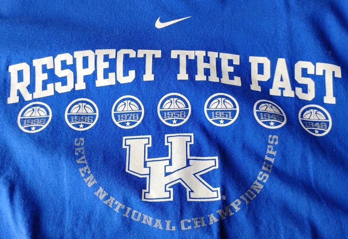 Lot Of 5 Men’s T-shirts University Kentucky NCAA Champions,FINAL FOURS XL to L