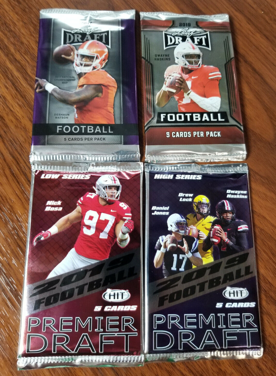 2017-2019 NFL Leaf and Sage 4 pack special: Great Price! See details within