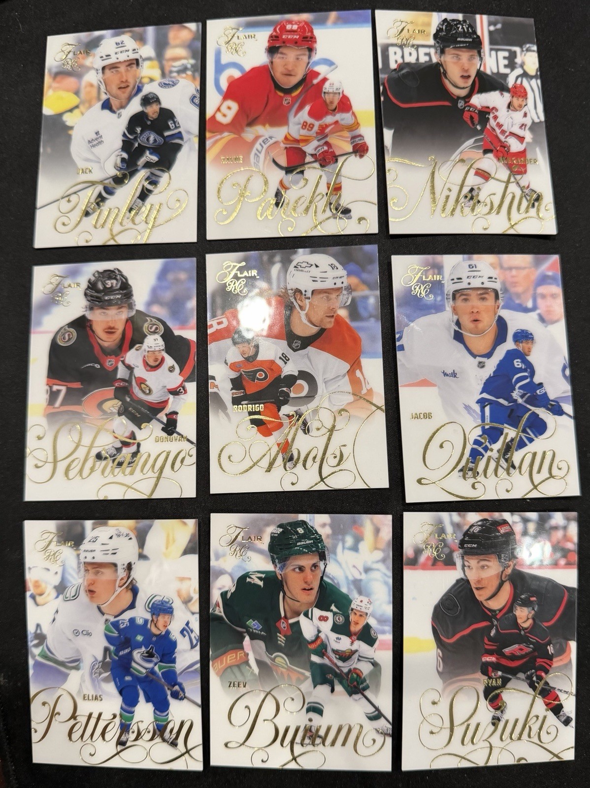 2025-26 Upper Deck Flair Hockey – Set Builder #1-200 w/ Rookies – You Pick!