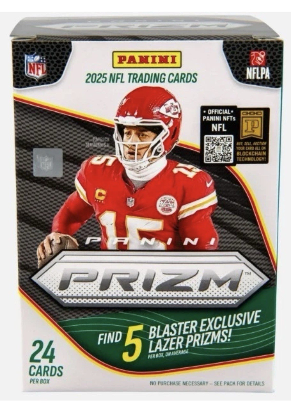 2025 Panini Prizm Football Trading Card Factory Sealed Blaster Box Free Ship