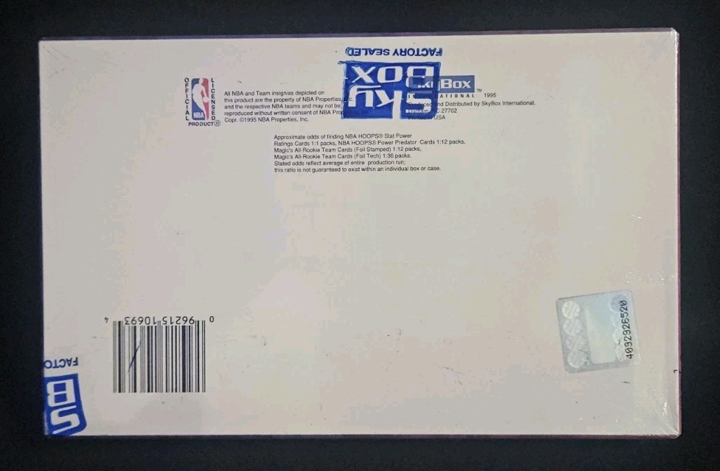 1994-95 Skybox NBA Hoops Basketball Series 2 Factory Sealed Box!