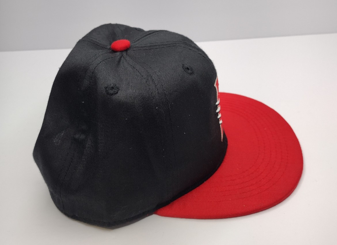 Fresno Grizzlies Promotional Adventures Snapback Hat Cap MiLB Baseball Black Red