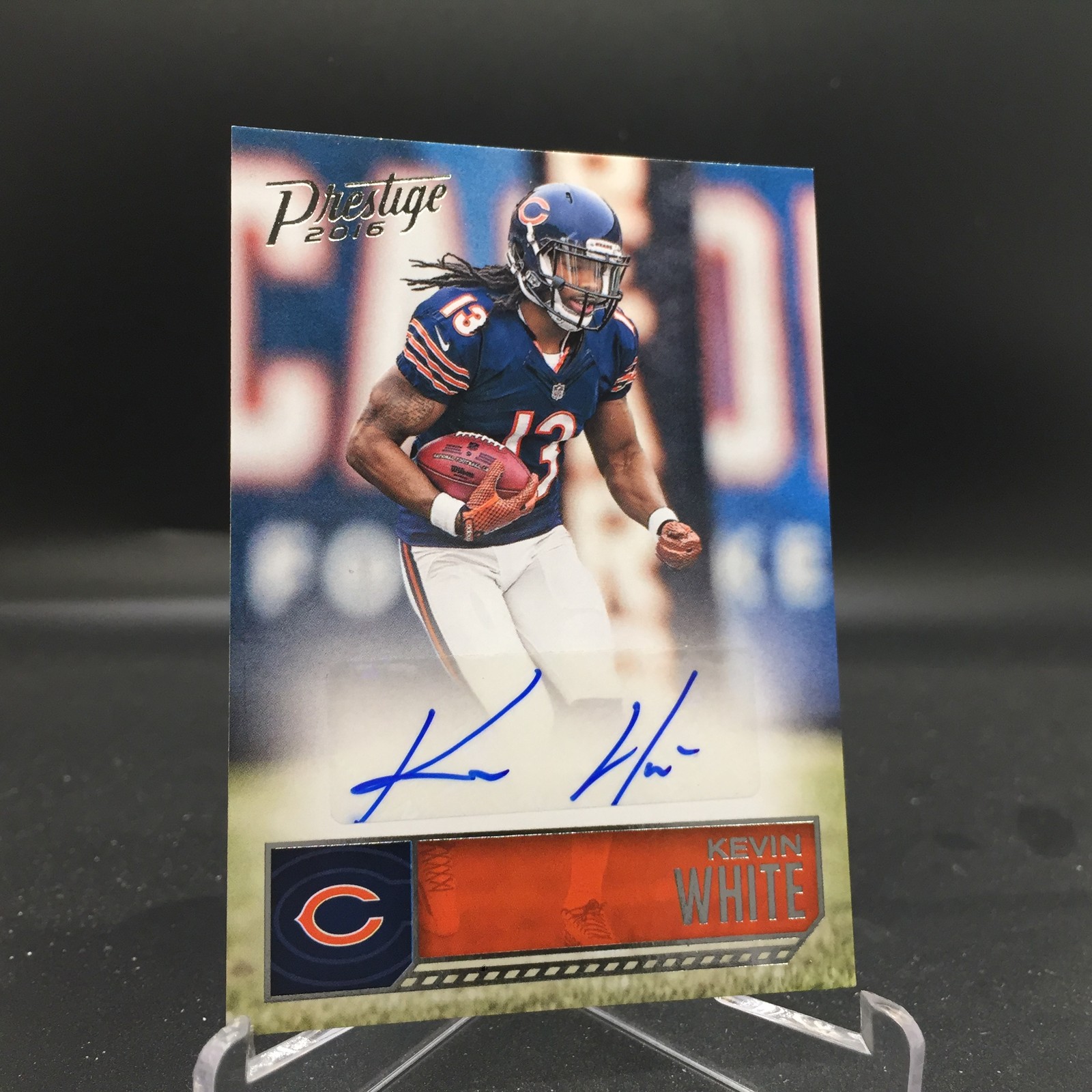 Kevin White 2016 Panini Prestige Veteran Signatures 63 Chicago Bears EX