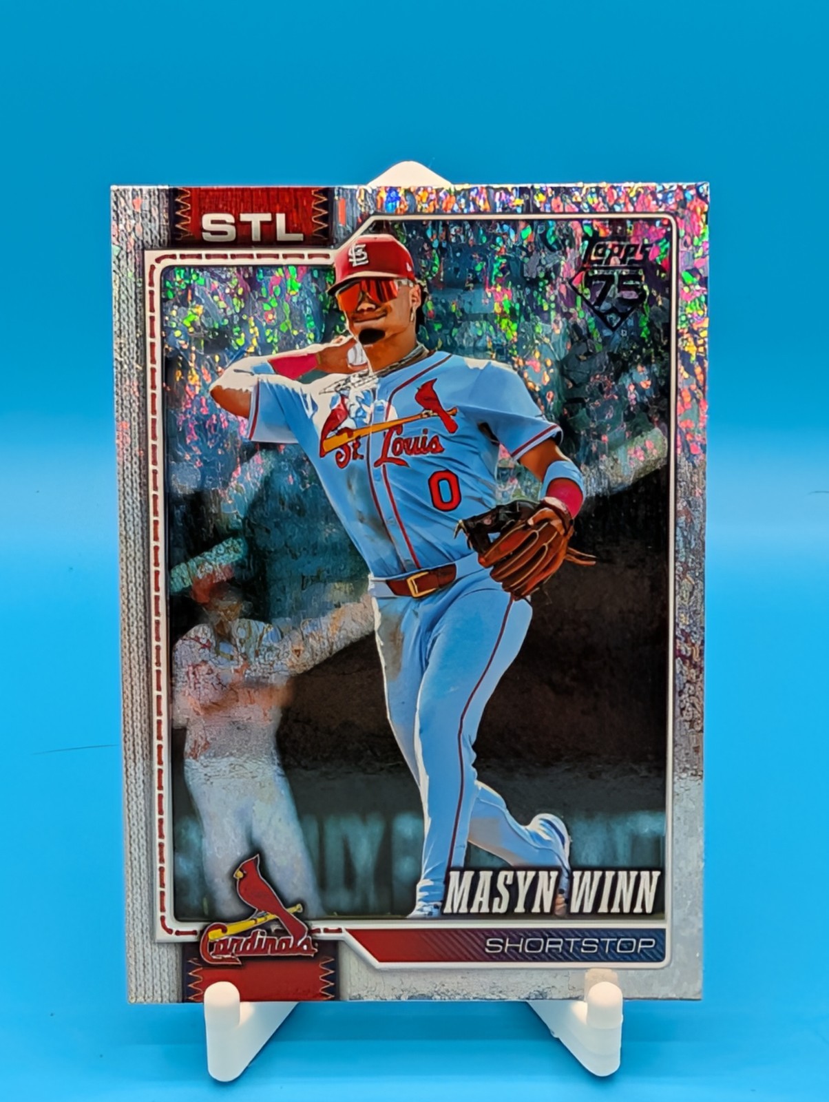2026 Topps Series 2 – Holofoil Parallel – Masyn Winn – Cardinals – #526