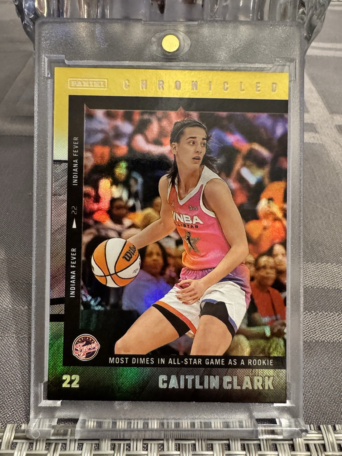 Caitlin Clark Indiana Fever Iowa Hawkeyes Panini Donruss Rookie Trading lot / 7