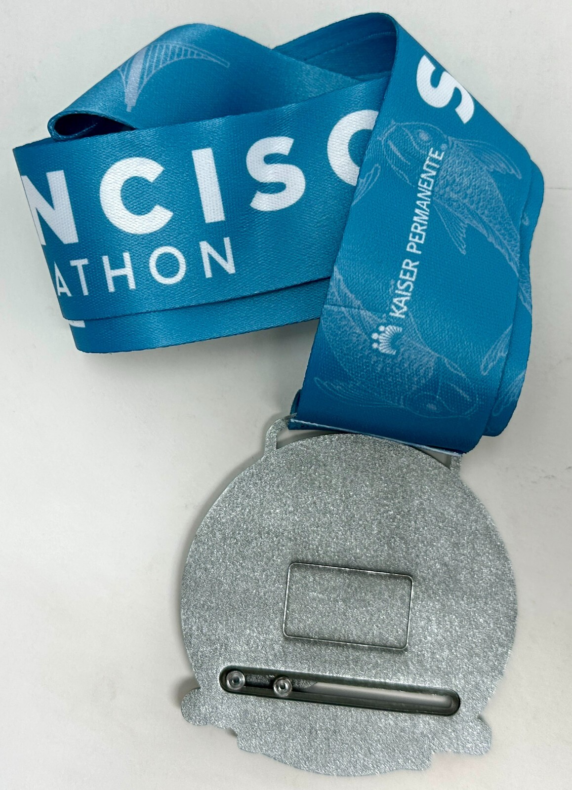 2023 Kaiser Permanente San Francisco KPSF Half Marathon Swan Finisher Medal