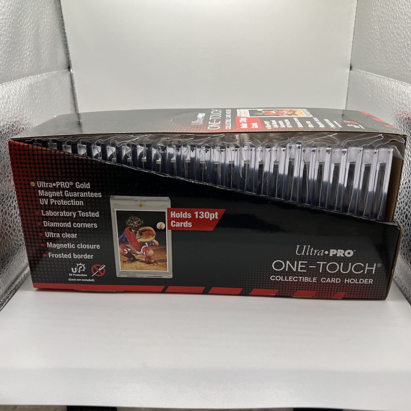 Ultra Pro One-Touch Thick Card 130pt Point Magnetic Card Holder – BOX of 25