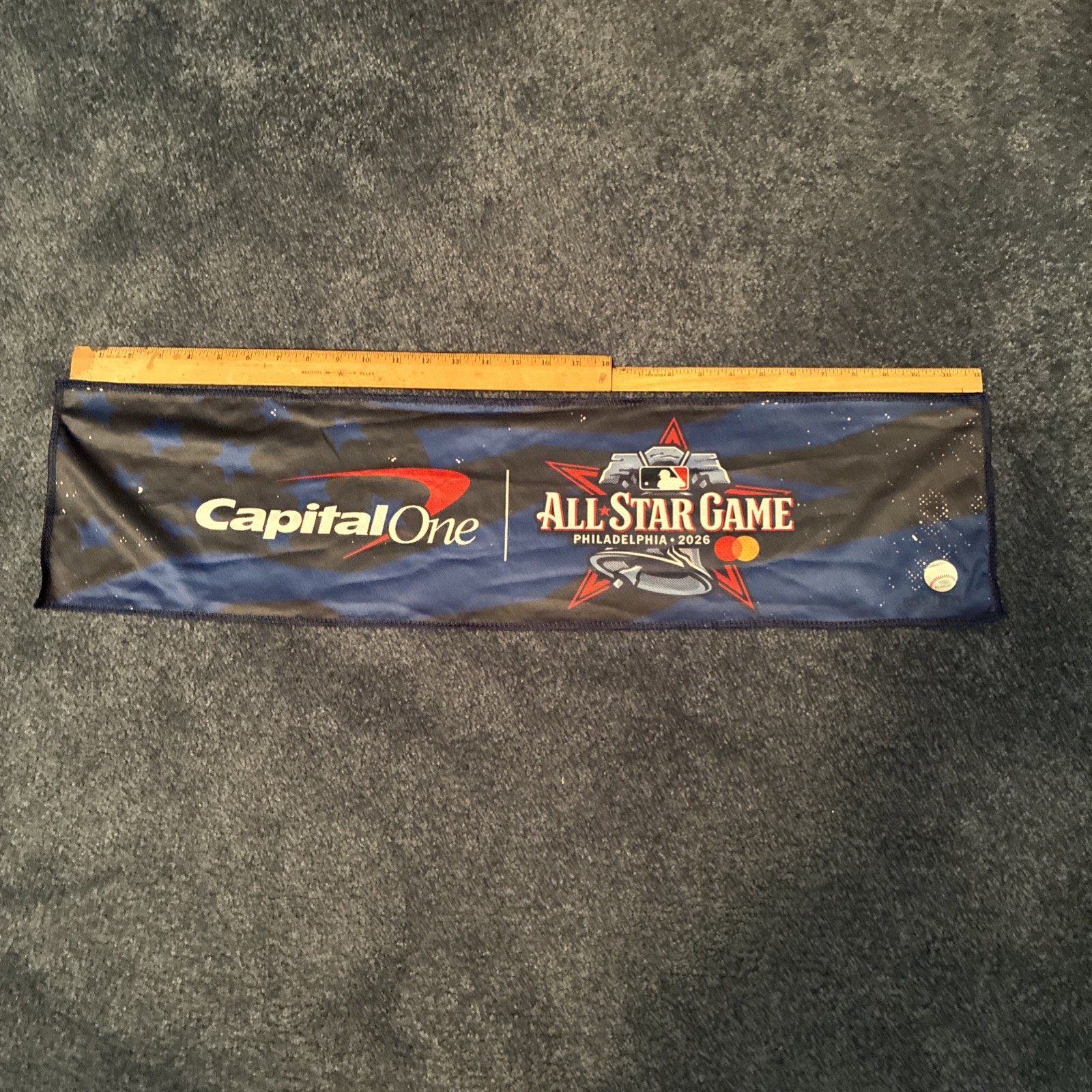 2026 MLB All-Star Game SGA Cooling Towel Phillies (30 Inches Long) NEVER USED