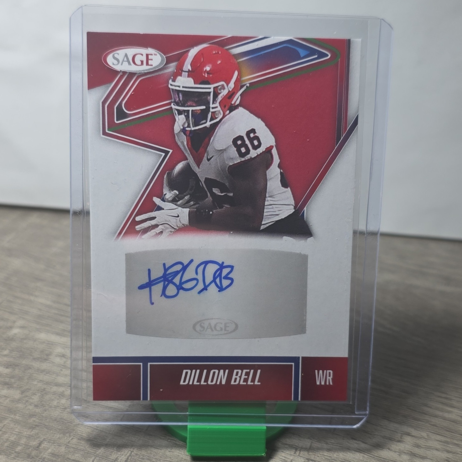 SAGE 2026 Dillon Bell Georgia Bulldogs SAGE Autograph Insert Auto A-DB2