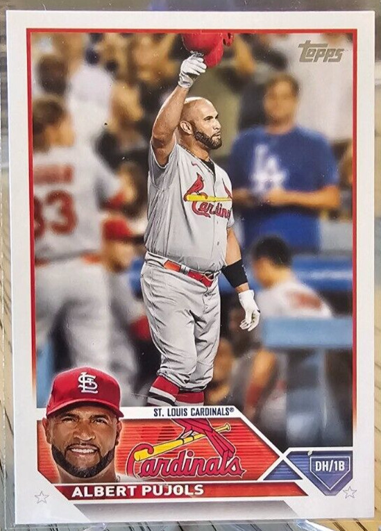 2023 Topps Series 1 Albert Pujols #5 Cardinals