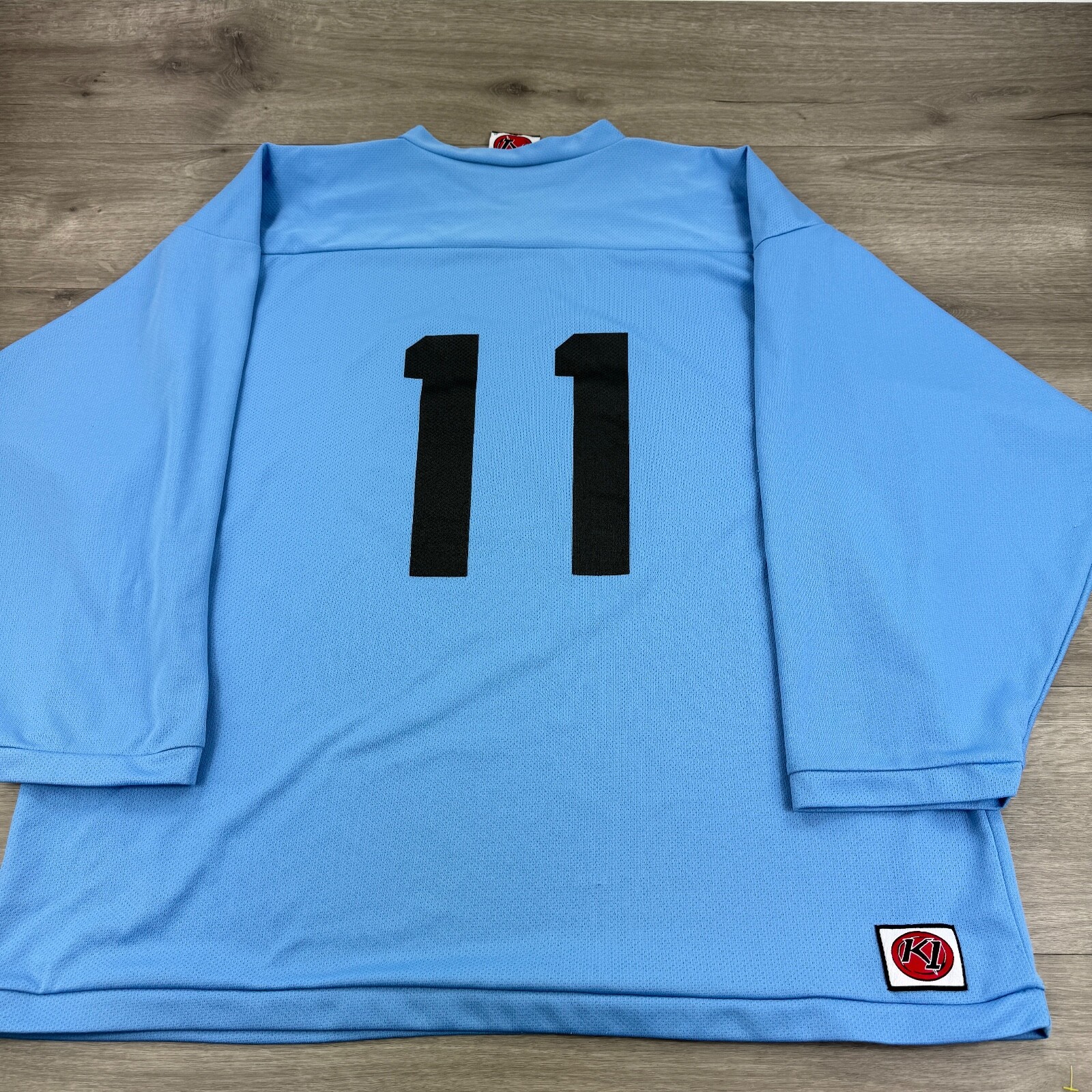 VTG K1 Sportswear Hockey North America Jersey Baby Blue XL #11