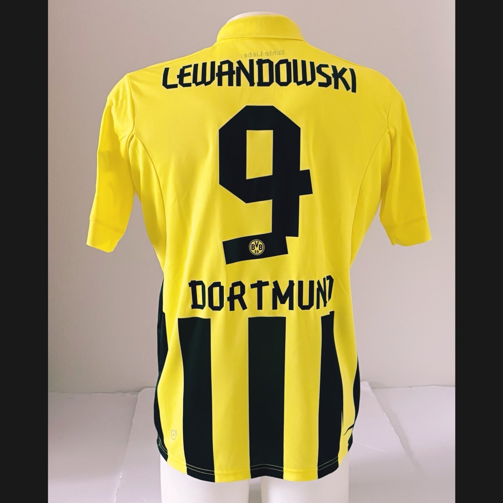 Puma Borussia Dortmund BVB Robert Lewandowski #9 Soccer Jersey Men’s Large